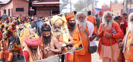 पशुपति क्षेत्र बिकास कोषले गर्यो शिवरात्रिमा आएका साधुसन्तलाई दक्षिणा दिएर बिदा