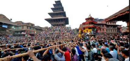 भक्तपुरमा शुरु भयो बिस्काः जात्रा