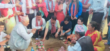 ४० करोड लगानीमा तिलोत्तमामा अन्तर्राष्ट्रिय क्रिकेट मैदानको शिलान्यास