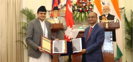अरुण तेस्रोकै ढाँचामा तल्लो अरुण अगाडि बढाउन पीडीएमा हस्ताक्षर