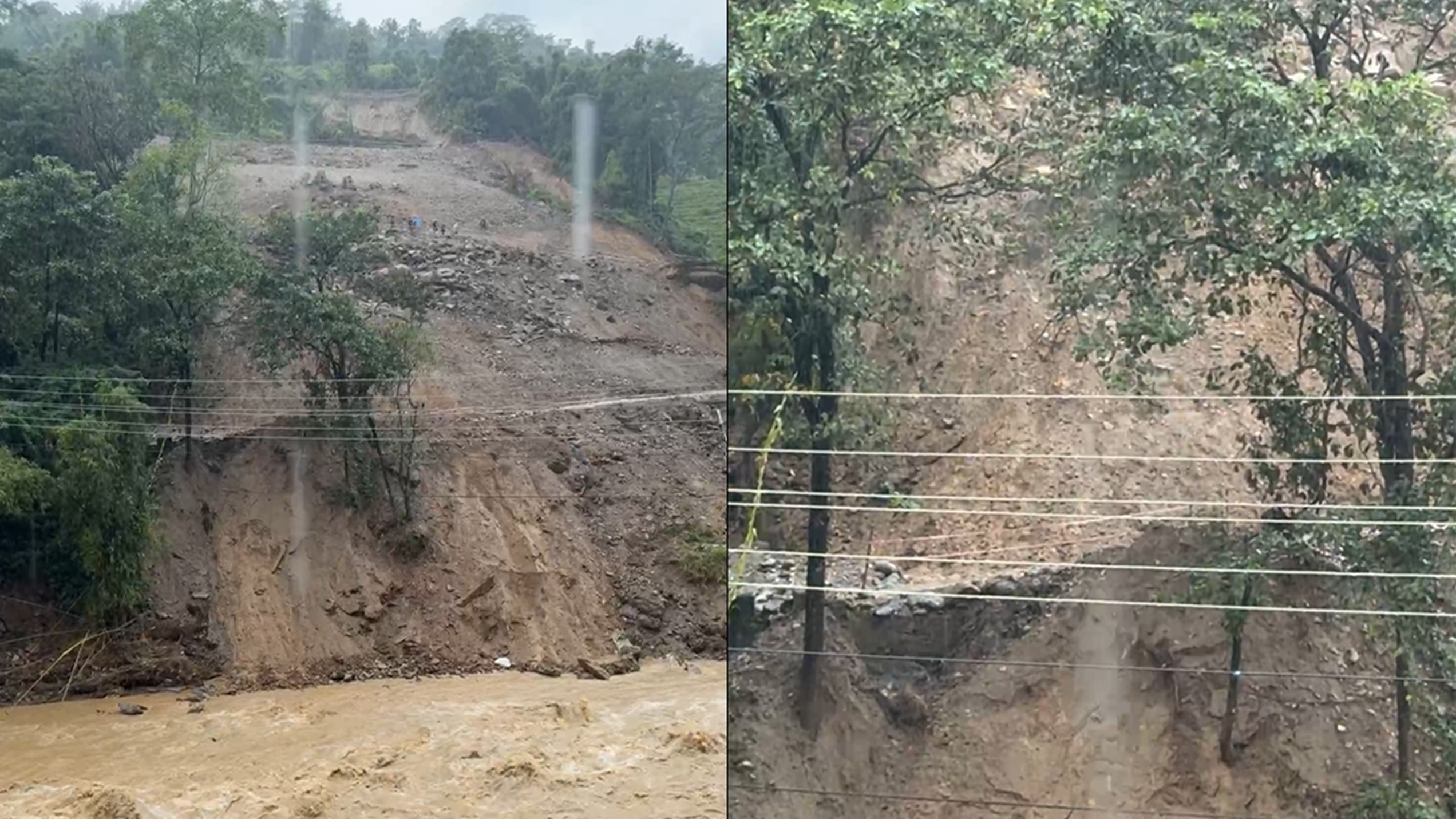 बाढी–पहिरोका कारण देशका मुख्य राजमार्गहरू अवरुद्ध, मेची र तमोर करिडोर ठप्प बाढी–पहिरोका कारण देशका मुख्य राजमार्गहरू अवरुद्ध, मेची र तमोर करिडोर ठप्प