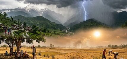 पश्चिमी भेगमा वर्षाको सम्भावना, तराईमा गर्मी बढ्ने संकेत