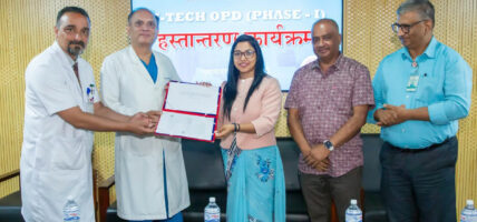 टिचिङ अस्पताललाई महानगरको १ करोड ७० लाखको प्रविधि सहयोग