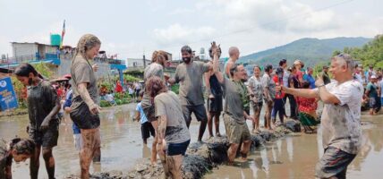राष्ट्रिय धान दिवस मनाइँदै, पानी नपर्दा रोपाइँ प्रभावित, धान–चामल आयात भने अर्बौंमा