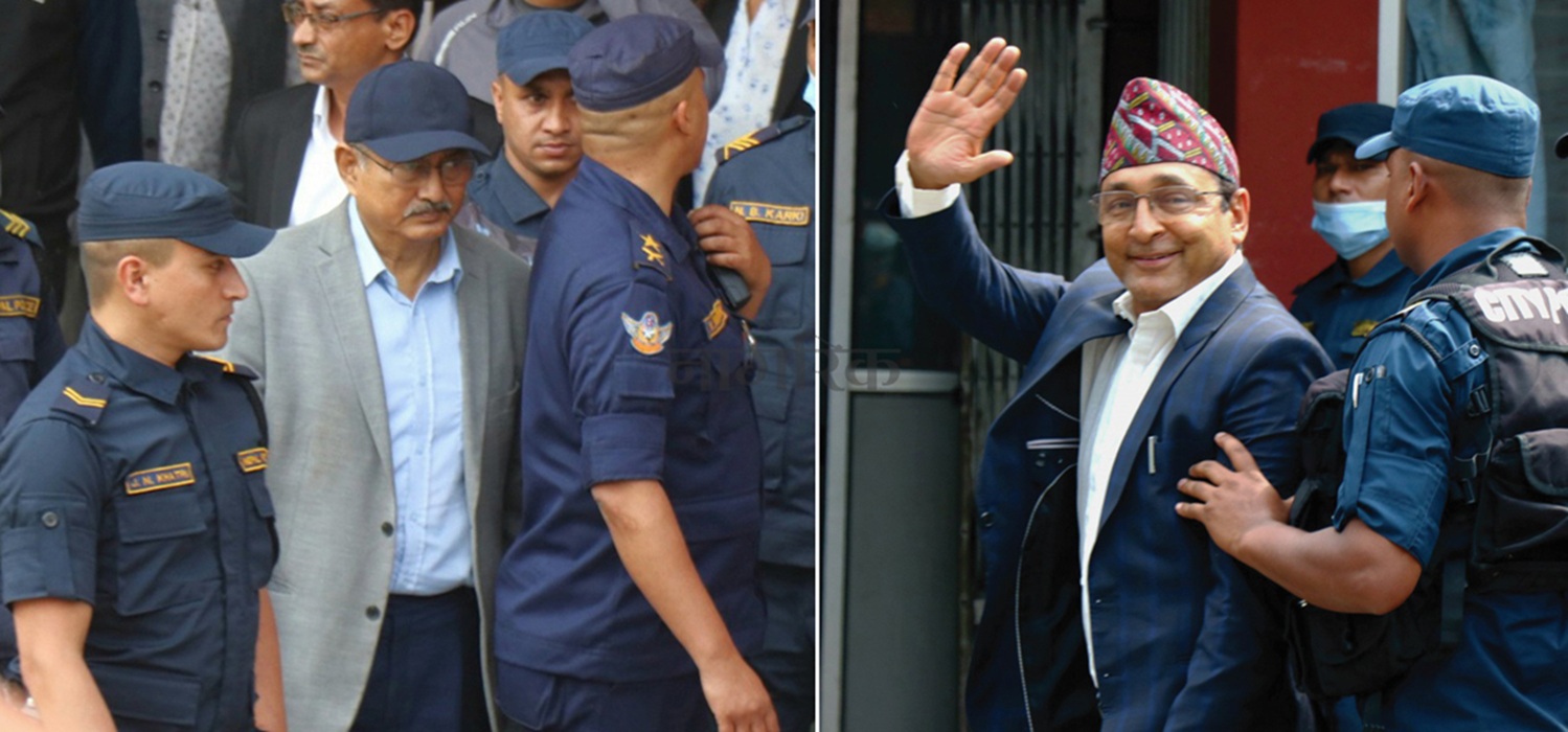 नक्कली भुटानी शरणार्थी प्रकरणमा ऐतिहासिक फैसला : पूर्वमन्त्री खाँण र रायमाझी दोषी ठहर, सजाय निर्धारण असार २९ मा नक्कली भुटानी शरणार्थी प्रकरणमा ऐतिहासिक फैसला : पूर्वमन्त्री खाँण र रायमाझी दोषी ठहर, सजाय निर्धारण असार २९ मा