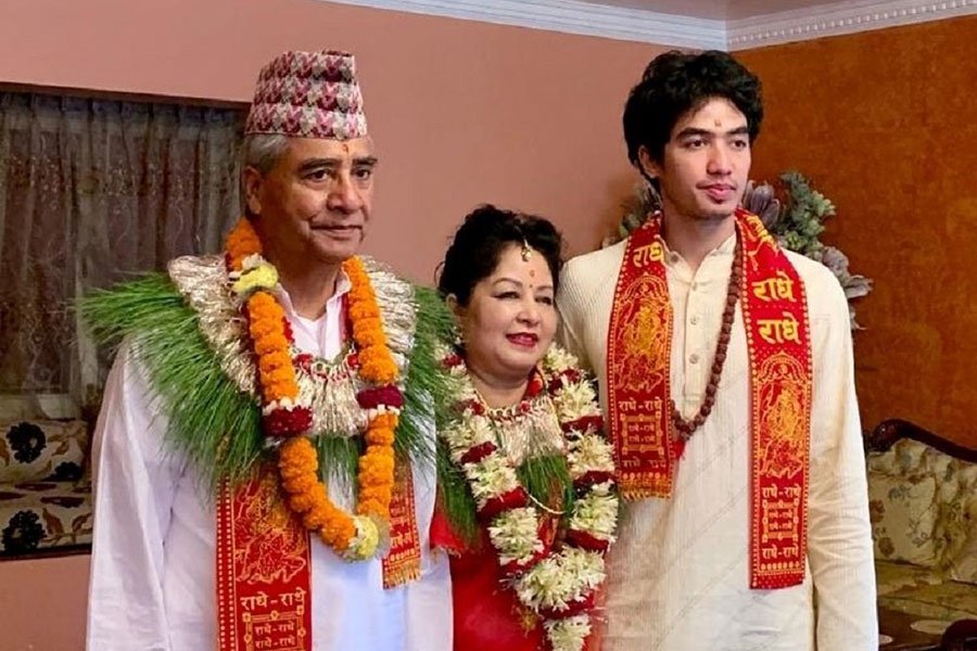 सम्पत्ति शुद्धीकरण विभागको पुर्जी, शेरबहादुर देउवाका छोरा जयवीरलाई सात दिनभित्र उपस्थित हुन निर्देशन
